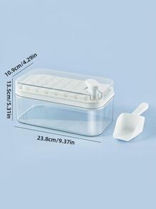 1 khay ấn & nhả đá viên - trắng - Xem 2