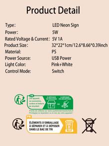 1 Đèn Neon Chữ Hello Tuyệt Đẹp Cho Phòng Ngủ, Trang Trí Tiệc - trắng - Xem 5