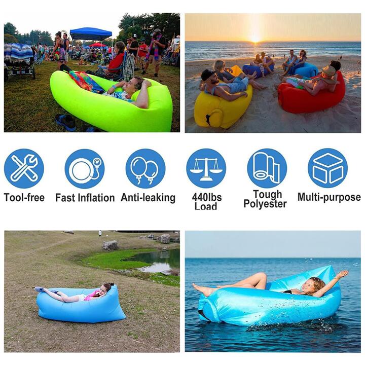 Inflatable discount beach couch