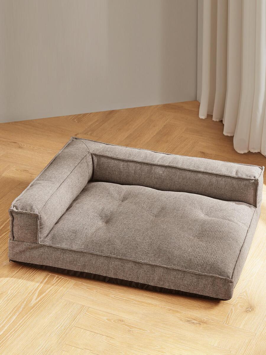 UFBemo Memory Foam Dog Bed With Removable, Non-slip And Waterproof Inner Padding - Brown - View 1