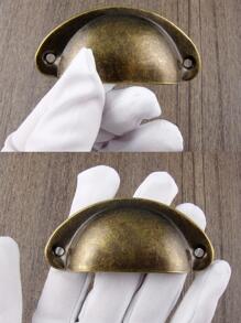 4 Cái/bộ Tay Cầm Tủ Sắt, Tủ Kéo Hình Bán Nguyệt Hiện Đại Cho Gia Đình - Đồng - Xem 4