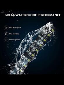 1pc 48 Inch 12V Durable Car LED Light Replacement Part Compatible With Jeep SUV - Black - View 6