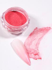 Bột làm móng gradient, 2 hộp Solid Magic Glitters Màu tím hồng Morandi Macaron Màu sắc Làm móng tay Sắc tố Ba Lan Trang trí bụi - Nhiều màu - Xem 3