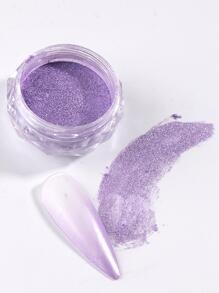 Bột làm móng gradient, 2 hộp Solid Magic Glitters Màu tím hồng Morandi Macaron Màu sắc Làm móng tay Sắc tố Ba Lan Trang trí bụi - Nhiều màu - Xem 8