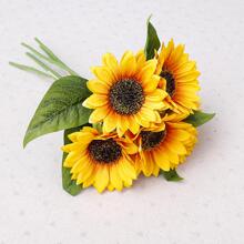 1pc Artificial Flower - Yellow - View 2