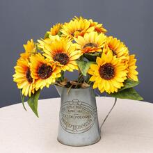 1pc Artificial Flower - Yellow - View 3