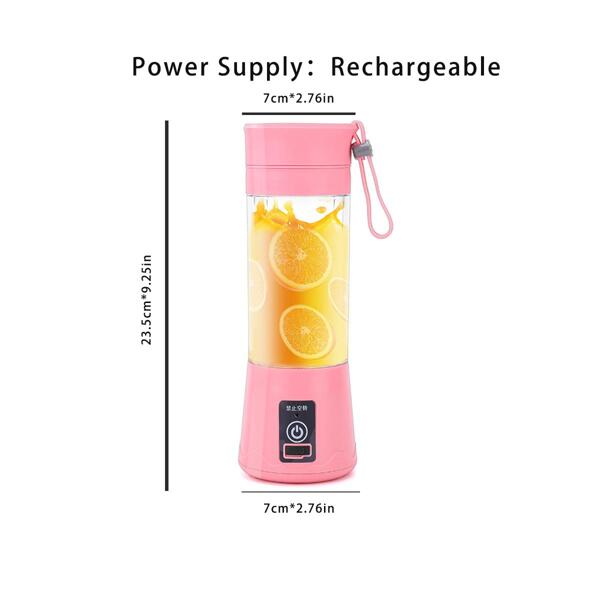 Small Juicer Six Sheets Man Clean Portable Mini Home Juicer Cup USB