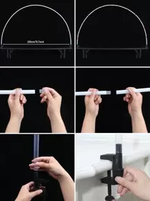 60 件/套直径 2 米多功能气球拱门套件，气球配件非常适合婚礼、生日和节日派对、返校情人节 - 無色 - 查看 8