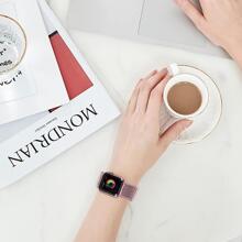 1 dây đeo đồng hồ St.Siabe Athletic Loop Nylon tương thích với Apple Watch 38mm 40mm 41mm 45mm 44mm 42mm 49mm, Dây đeo thay thế bằng vải thun co giãn thoáng khí có thể điều chỉnh Phụ kiện Solo Loop tương thích với Apple Watch Series Ultra 10 9 8 7 6 SE 5 4 3 2 1, Unisex - Hồng - Xem 3