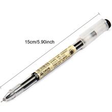 12 cái Bộ bút trung tính đa chức năng khô nhanh màu đen - màu đen - Xem 8