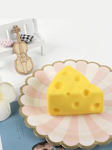 1入組創意減壓濕軟起司玩具 - 黃色 - 查看 6
