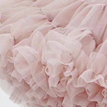 Young Girl 1pc Lovely Princess Tulle Festive Party Tutu Skirt, Suitable For All Seasons