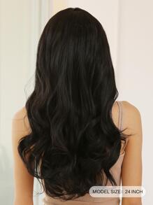 長款卷人造假髮 - 拼色 - 查看 6