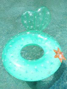 1pc 90cm Cactus Shaped Swim Ring - Green - View 3