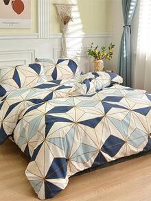 1 pieza Colcha nórdico estilo simple , adecuado para todas las temporadas - Multicolor - Ver 1