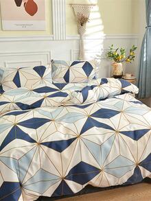 1 pieza Colcha nórdico estilo simple , adecuado para todas las temporadas - Multicolor - Ver 3