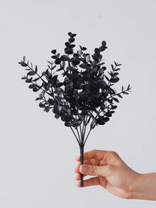 1入組婚禮派對人造婚禮花束,DIY家庭客廳臥室裝飾帶桉樹樹葉