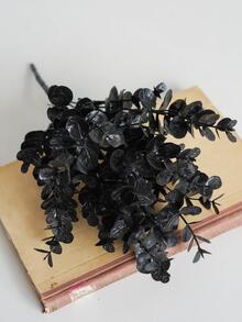 1入組婚禮派對人造婚禮花束,DIY家庭客廳臥室裝飾帶桉樹樹葉