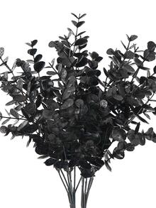 1入組婚禮派對人造婚禮花束,DIY家庭客廳臥室裝飾帶桉樹樹葉