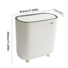 Tacho de basura doméstico - Multicolor - Ver 2