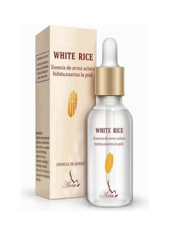 Suero facial de extracto de arroz white rice aclarante