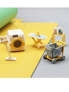 1set ABS Kids Pretend Toy Set, Funny Simulation Washing Machine Design Pretend Play Toy For Gift - Blue - View 10