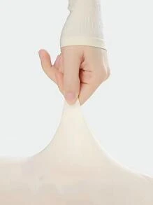1 cặp tay áo làm mát Unisex có chức năng chống tia UV, tay áo thể thao ngoài trời khi lái xe, đạp xe, v.v. Halloween - Màu be - Xem 3