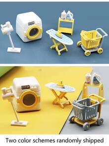 1set ABS Kids Pretend Toy Set, Funny Simulation Washing Machine Design Pretend Play Toy For Gift - Blue - View 11