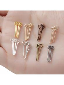 yuenz Đồng Cổ 200 Cái/túi Dày 0.7Mm Mắt Đầu Chân Kim Loại Headpins Cho Trang Sức Phát Hiện Làm Tự Làm Vật Dụng - Đồng - Xem 2