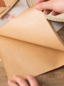 50片防油三明治包裝紙 - 彩色 - 查看 2