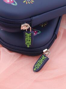 1入組宇航員圖案筆袋 - 藏蓝色 - 查看 4