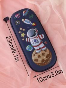 1入組宇航員圖案筆袋 - 藏蓝色 - 查看 6
