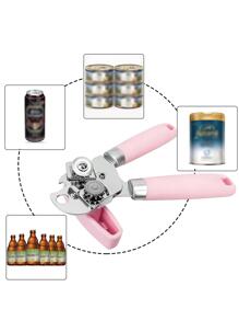 1 dụng cụ mở đồ hộp bằng thép không gỉ - Hồng - Xem 4
