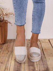 Giày nêm & Phẳng của Nữ - Vàng - Xem 2