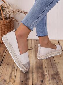 Giày nêm & Phẳng của Nữ - Vàng - Xem 5