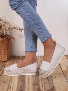 Giày nêm & Phẳng của Nữ - Vàng - Xem 6