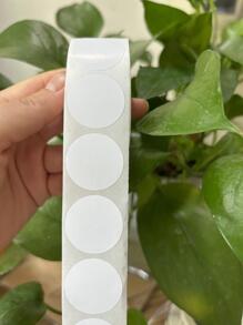 500pcs Paper White Round Gift Label Sticker Valentine Day - White - View 6