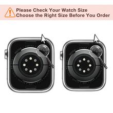 St.siabe1入組女式男士時尚休閒可愛單色多孔透氣矽膠蝴蝶扣錶帶帶Apple Watch錶帶38毫米40毫米41毫米45毫米44毫米42毫米49毫米皮帶，柔軟舒適防水腕帶替換錶帶帶Apple Watch Ultra系列SE/8/7/6/5/4/3/2/1智能錶帶配件 - 灰色 - 查看 5