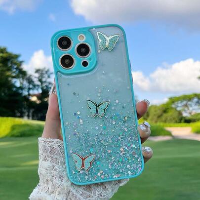 Butterfly Decor Phone Case,International Version, Not The Domestic Version