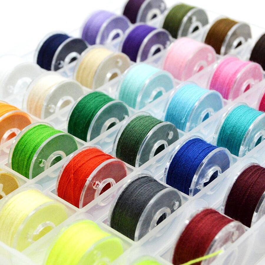 Máy may gia đình Bộ chỉ suốt chỉ nhiều màu - Nhiều màu - Xem 1