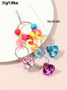 1 pieza Juguete cierre hebilla pájaro campana - Multicolor - Ver 4