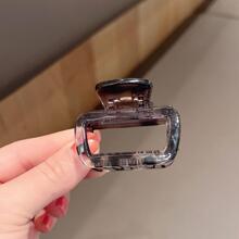 5 件女士矩形设计时尚发夹，适合 Y2k 休闲礼物、发饰、爪夹、发夹、发夹、学校用品、学院秋冬发夹，适合度假装扮女士 - 彩色 - 查看 5