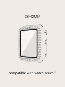 3 chiếc ốp trang trí đính đá Rhinestone tương thích với Apple Watch - Nhiều màu - Xem 3