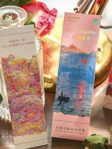 30入組經典油畫設計紙書籤在A美麗盒 - 彩色 - 查看 2