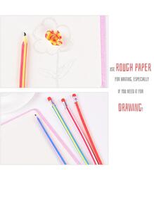 5 Pieces Flexible Soft Pencil, Soft Pencils with Eraser, Magic Bend Pencils for Kids Students Gift, School Supplies cute pencils fun pencils for kids bulk (Random Color) - Multicolor - View 6