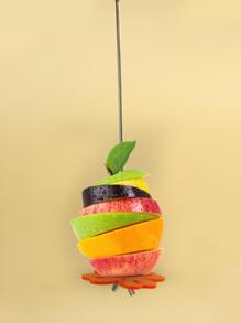 1 pieza Alimentador de color al azar pájaro fruta - Multicolor - Ver 5