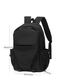 便攜電腦雙肩包適用於男孩和女孩,大容量學生書包