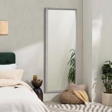 64" X 21" Full Length Floor Mirror Full Body Wall Mirror Polystyrene Frame In Grey - 灰色 - 查看 2