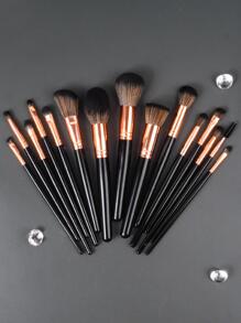 Makeup Brushes Set,15Pcs Makeup Brush Set Powder Brush Eye Shadow Brush Beginners Brush Male And Female Universal Makeup Brush,Brush Set,Makeup Brush Kit,Make Up Brush Set,Make Up Set Complete,Makeup Brush Set,Complete Makeup Kit,Brush Kit,Brushes Makeup Set,Makeup Gift Set - Black - View 8