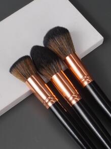 Makeup Brushes Set,15Pcs Makeup Brush Set Powder Brush Eye Shadow Brush Beginners Brush Male And Female Universal Makeup Brush,Brush Set,Makeup Brush Kit,Make Up Brush Set,Make Up Set Complete,Makeup Brush Set,Complete Makeup Kit,Brush Kit,Brushes Makeup Set,Makeup Gift Set - Black - View 4